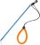 Pecihiko Scuba Diving Stick, 13” Aluminium Alloy Lobster Tickle Stick Pointer Rod with Measurement, Adjustable Lanyard and Swivel Snap Bolt for Underwater Shaker Noise Maker Snorkeling