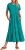 ANRABESS Womens Summer Casual Short Sleeve Crewneck Swing Maxi Dress Flowy Asymmetric Tiered Beach Dress with Pockets