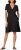 Amazon Essentials Women’s Short Sleeve Faux-Wrap Dress