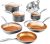 Gotham Steel 12 Pc Ceramic Pots and Pans Set Non Stick Cookware Set with Ultra Nonstick Ceramic Coating by Chef Daniel Green, 100% PFOA Free, Stay Cool Handles, Dishwasher and Oven Safe – 2024 Edition