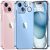 TAURI for iPhone 15 Case, [5 in 1] 1X Clear Case [Not-Yellowing] with 2X Screen Protectors + 2X Camera Lens Protectors, [15 FT Military Grade Drop Protection] Slim Shockproof Case for iPhone 15