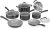 Cuisinart 11-Piece Nonstick Cookware Set, Ceramica XT, Black, 733-30H