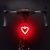 Bike Tail Light, Rechargeable LED Bicycle Rear Light for Night Riding, Cute Bike Accessories, Bright Heart Shape Taillight, Cycling Safety Warning Light for Adult Kids, 5 Modes, Waterproof