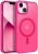 BENTOBEN Magnetic for iPhone 13 Case & iPhone 14 Case [Compatible with Magsafe] Translucent Matte Phone Case iPhone 13/14 Slim Shockproof Women Men Protective Cover for iPhone 13/14 6.1″, Hot Pink