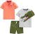 Simple Joys by Carter’s Toddlers and Baby Boys’ 3-Piece Button-Up, Shorts, and Tee Playwear Set