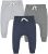 Gerber Baby Boys’ Toddler 3-Pack Jogger Pants