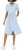 Amazon Essentials Women’s Relaxed Fit Half-Sleeve Waisted Midi A-Line Dress