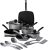 Tramontina Primaware 15 pc Nonstick Cookware Set – Silver, 80143/035DS