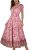 OSTOO Women’s 2024 Summer Boho Floral Print Tiered Casual Flowy Long Maxi Dress