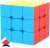 Jurnwey Speed Cube 3x3x3 Stickerless with Cube Tutorial – Turning Speedly Smoothly Magic Cubes 3×3 Puzzle Game Brain Toy for Kids and Adult