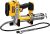 DEWALT 20V MAX Grease Gun, Cordless, 42” Long Hose, 10,000 PSI, Variable Speed Triggers, Bare Tool Only (DCGG571B), Black/Yellow, Large