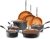 Gotham Steel Pro 13 Pc set Ceramic Pots and Pans Set Non Stick Cookware Sets Pot and Pan Set, Kitchen Cookware Sets, Ceramic Cookware Set, Hard Anodized Cookware Set, Pot Set, Dishwasher Safe, Copper