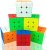 6 Pack Speed Cube Set, Stickerless Cube, Easy Smooth Turning Professional 3X3X3 Speed Cube, Party Favors, Puzzle Toys for Children, Adults, and All Ages