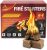 Nvkrvks Fire Starter, Easy-Burning Fire Starter Squares for Wood Stoves, Campfires, Grill Pit and Fireplace, Natural & Waterproof BBQ Fire Starters, 64 Mini Square