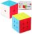 Speed Cube Set, Speed Cube Bundle of 2x2x2 and 3x3x3 Cube Smoothly Magic Cube Collection for Kids Teens & Adults [2 Pack] (Stickerless)