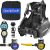 Cressi R1 BCD Donatello Dive Computer AC2 Compact Regulator Set GupG Reg Bag Scuba Diving Package