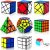 Speed Cube Set, Puzzle Cube,9 Pack Magic Cubes Pyraminx Pyramid + 2×2 + 3×3 + 4×4 + Megaminx + Mirror + Mini 3×3 + Skewb + Fenghuolun Puzzle Cube Toy for Kids & Adults