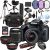 Canon Camera EOS 4000D DSLR (Rebel T100) W/ 18-55mm Zoon Lens |18 Megapixels CMOS | Full HD Video +64GB Memory, Wide Angle + Telephoto Lens, Filters, Case, Tripod + More (28PC Bundle Kit)