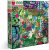 eeBoo: Piece and Love Bountiful Garden 1000 Piece Square Adult Jigsaw Puzzle, Glossy, Sturdy Pieces, Minimal Puzzle Dust