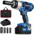 AVID POWER Cordless Impact Wrench, 1/2 Impact Gun w/Max Torque 330 ft lbs (450N.m), Power Impact Wrenches w/ 3.0A Li-ion Battery, 4 Pcs Impact Sockets and 1 Hour Fast Charger, 20V Impact Drill