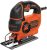 BLACK+DECKER Jig Saw, 5-Amp, 3,000 Blade Speed, 45 Degree Beveled Cuts, ¾-Inch Orbital Blade, 4 Curve Settings, Corded (BDEJS600C)