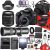 Canon EOS 2000D / Rebel T7 DSLR Camera with Canon EF-S 18-55mm F/3.5-5.6 DC III Zoom and 420-800mm f/8.3 HD Telephoto Zoom Lens + 128 GB Memory + Filters + Tripod + More (33pc Bundle)