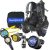 Cressi Aquaride Adult Scuba Package for Any Skill Level – MC9/Compact Regulator – Octopus Compact – Donatello Dive Computer Gauge Console – Regulator Bag – Italian Design