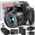 Digital Camera, 4k&64MP Cameras for Photography，Video Camera，40X Zoom Vlogging Camera for YouTube with Flash, WiFi & HDMI Output，32GB SD Card(2 Batteries)