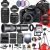 Canon EOS 2000D / Rebel T7 DSLR Camera with Canon EF-S 18-55mm F/3.5-5.6 DC III Zoom, EF 75-300mm f/4-5.6 III and 420-800mm f/8.3 HD Lens + 128 GB Memory + Filters + More (36pc Bundle)