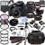 Canon EOS 2000D (Rebel T7) DSLR Camera w/EF-S 18-55mm F/3.5-5.6 Zoom Lens + 128GB Memory + Case + Tripod + Filters (36pc Bundle)