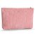 Etercycle Corduroy Makeup Bag Cosmetic Pouch, Make Up Travel Purse Organizer, Cosmetic Bags Organizer Storage Bag Small Makeup Bag for Women(Pink)