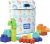 MEGA BLOKS Fisher-Price Toddler Block Toys, Build n Play Bag with 60 Pieces and Storage Bag, Gift Ideas for Kids Age 1+ Years