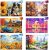 Biarek 6 Pack 36 Large Piece Puzzles for Seniors Puzzle Dementia Alzheimer’s Products Activities for Elderly Adults Easy Jigsaw Puzzle Alzheimer’s Gift for Patients in Nursing Home with 6 Storage Bags