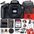 Canon EOS 4000D / Rebel T100 DSLR Camera (Body Only) + 64 GB Memory + Tripod + Monopod + Extra Battery + More (19pc Bundle)