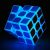 Blue Fluorescent Speed Cube 3x3x3 Glow in The Dark Luminous Magic Cube Puzzle Toy