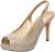 DREAM PAIRS Women’s High Heels Platform Dress Rhinestones Peep Toe Pumps Shoes