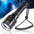 APLOS AP20 Scuba Dive Light – 2000 Lumens Scuba Diving Flashlight, IPX8 Waterproof Underwater Torch with Rechargeable Battery and Charger