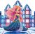 Frozen Princess 104 Pcs Magnetic Building Blocks Castle – Magnet Tiles Doll House – Educational Stem Playset Toddler Toys – Birthday Gift for Kids Age 3 4 5 6 7 8 Year Old Girls & Boys