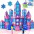 Diamond Magnetic Building Blocks – Frozen Princess Toys for 3-8 Year Old Girls & Boys – Birthday Gifts